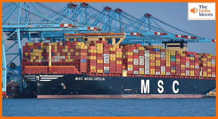 Vizhinjam पोर्ट पर MSC Irina की एंट्री
