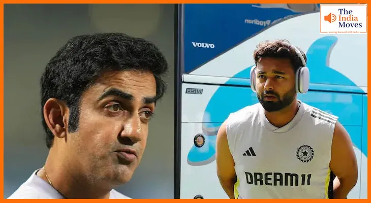 ऋषभ पंत पर गंभीर का रिएक्शन बना विवाद
