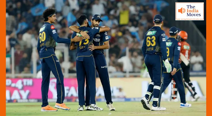GT vs SRH: गुजरात ने हैदराबाद को 38 रन से हराया, प्लेऑफ की रेस में बनाई पकड़