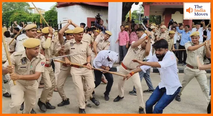 राजस्थान में छात्रसंघ चुनाव को लेकर राजनेता और छात्रनेताओं का हंगामा जारी
