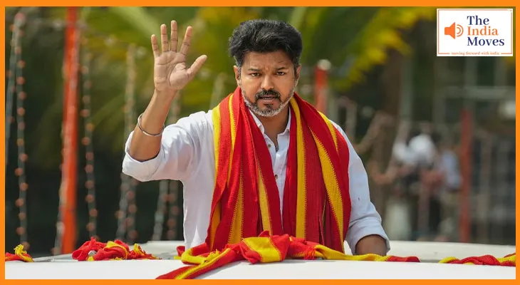 विजय थलापति ने मदुरै रैली में DMK और BJP को बताया राजनीतिक दुश्मन, 2026 चुनाव में किया खड़े होने का ऐलान